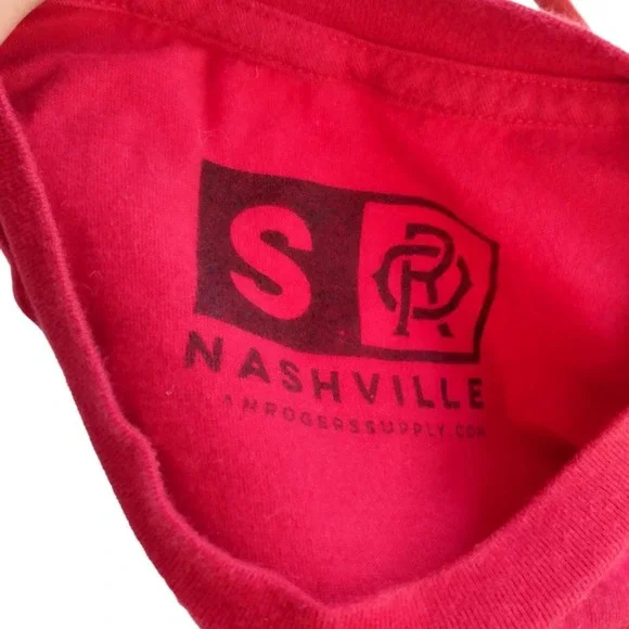 Pug dog T shirt - Size S - Red - Nashville - Picture 4 of 4